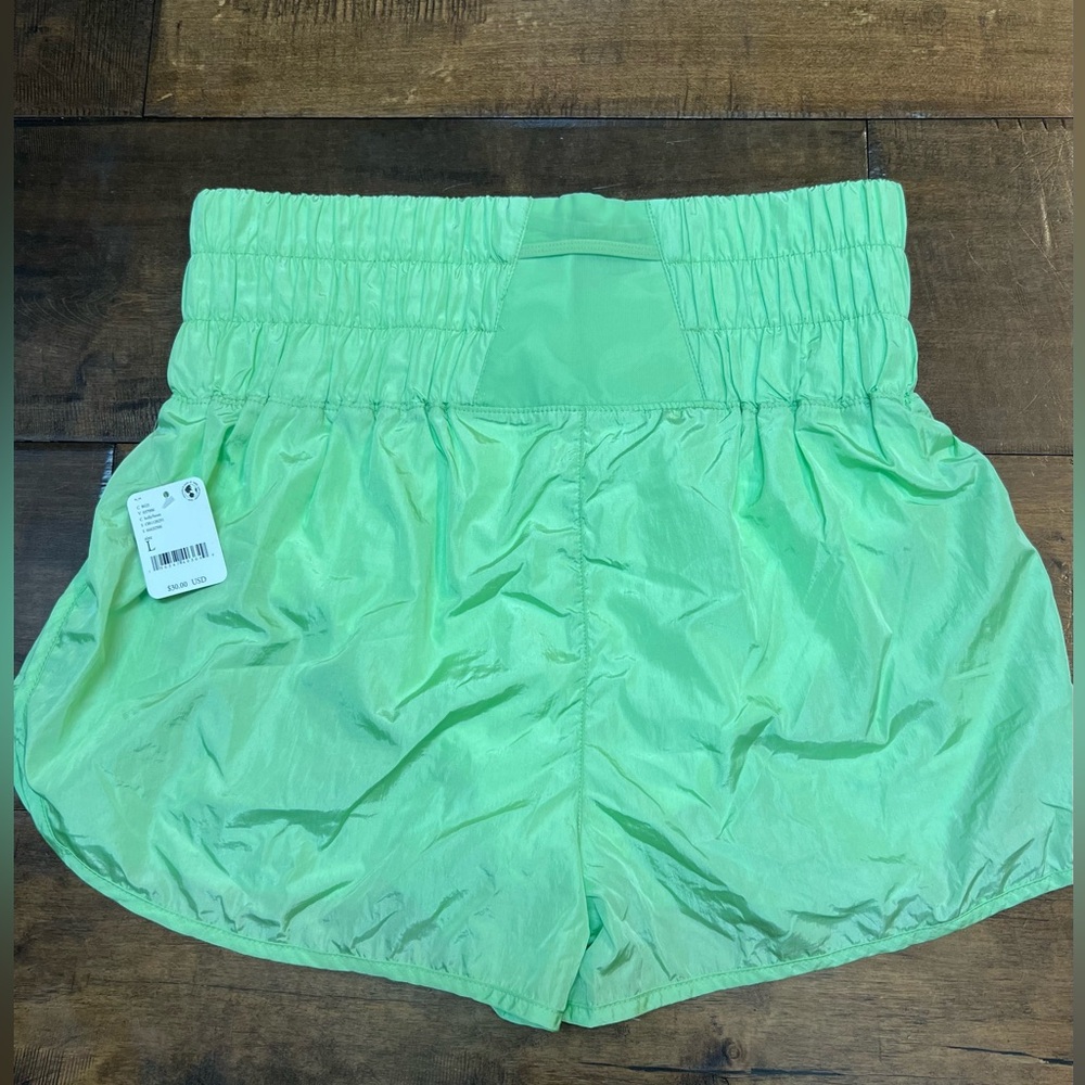 Fun and bright athletic shorts! Size large. - Picture 2 of 3